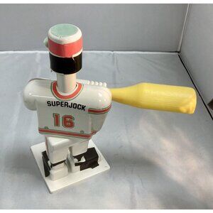 🔥Vintage 1977 Schaper Super Jock Baseball Player Only - WORKS🔥